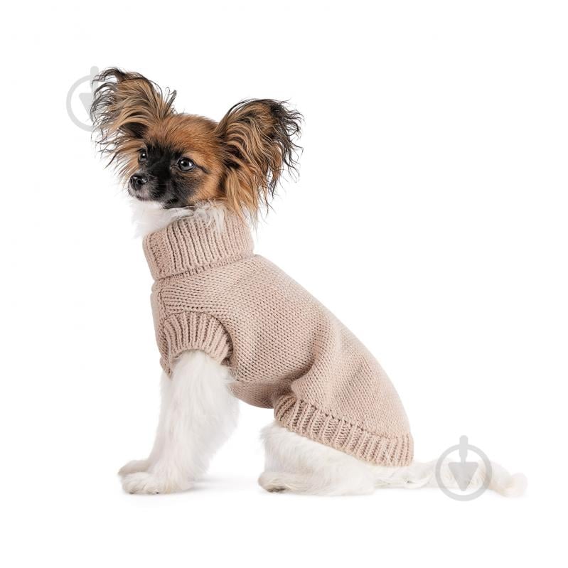 Светр Pet Fashion Sam р. M бежевий - фото 3