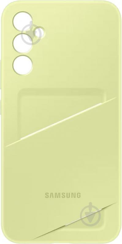 Чохол Samsung для Galaxy A34 Card Slot Case Lime (EF-OA346TGEGRU) - фото 4