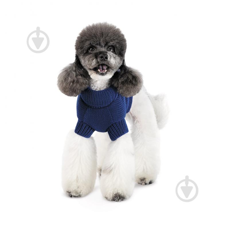 Свитер Pet Fashion Sam р. S синий - фото 3 Свитер Pet Fashion Sam р. S синий - фото 3
