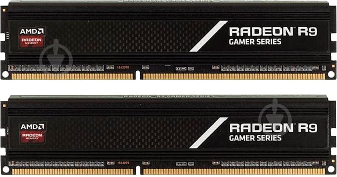 Оперативна пам'ять AMD DDR4 SDRAM 16 GB (2x8GB) 3000 MHz (R9S416G3000U2K) - фото 2