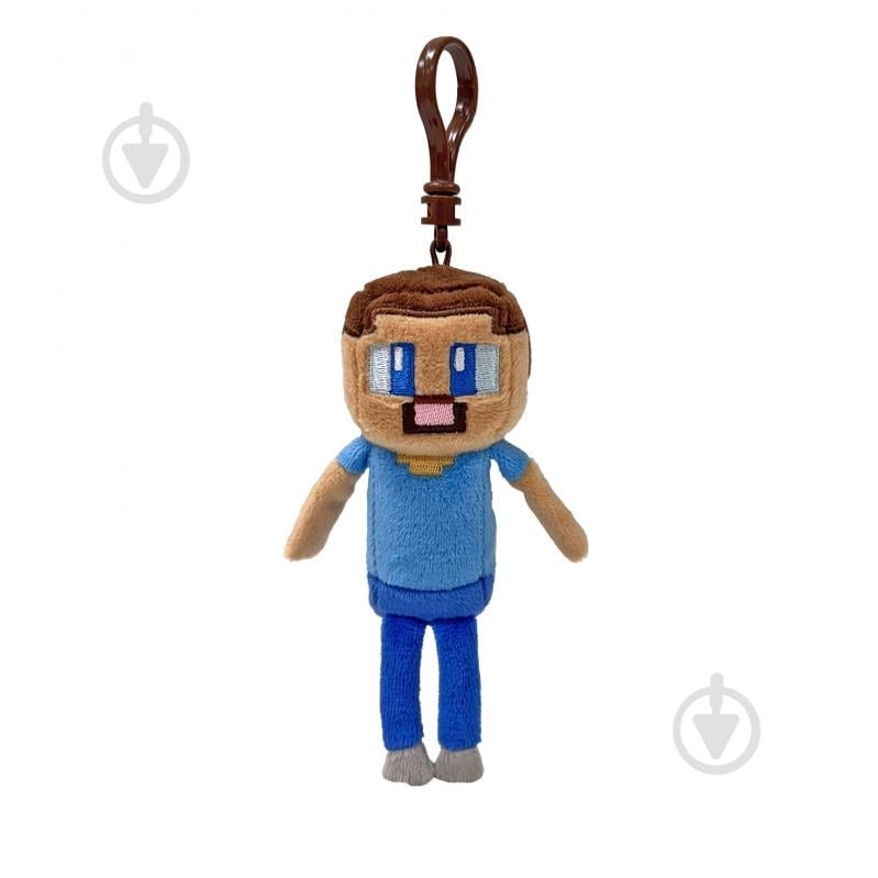 Игрушка-брелок TY Minecraft Стив 12 см 34022 - фото 1