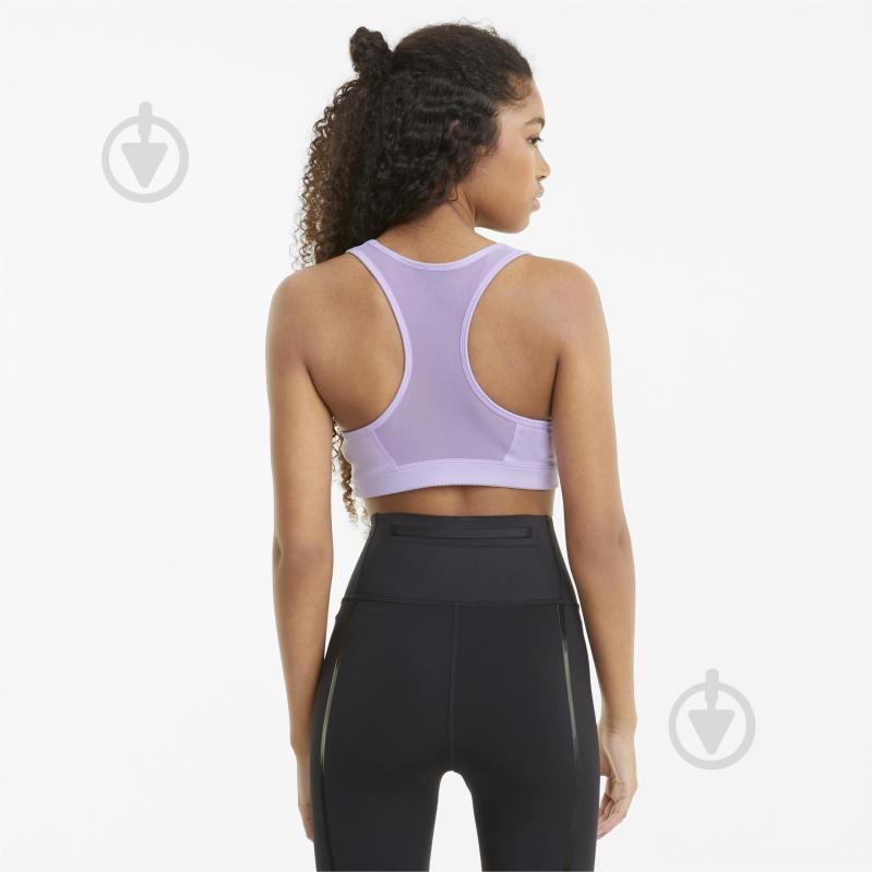 Бра Puma Mid Impact 4Keeps Bra 52030416 р.S фіолетовий - фото 4