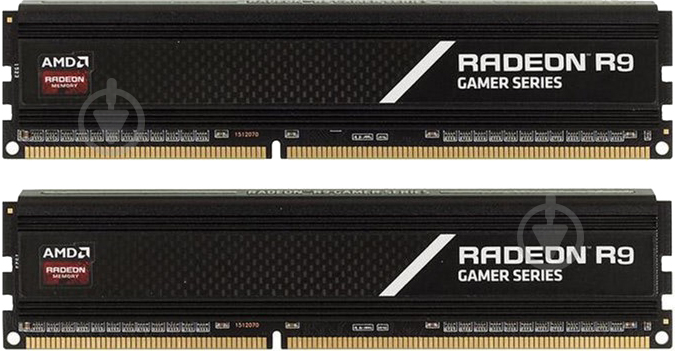 Оперативна пам'ять AMD DDR4 SDRAM 16 GB (2x8GB) 3200 MHz (R9S416G3206U2K) PC4-25600 - фото 1