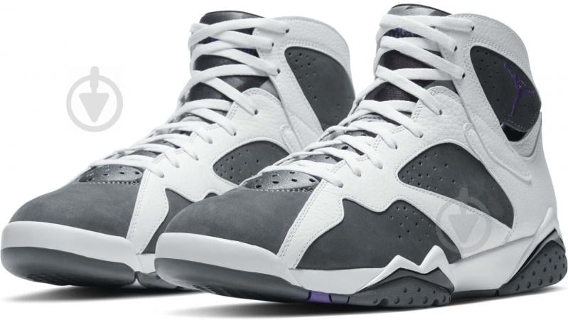 Кроссовки мужские Jordan AIR 7 RETRO CU9307-100 р.46 черно-белые - фото 1