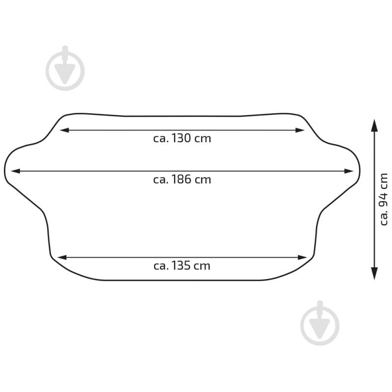 Чохол для захисту лобового скла всесезонний Alca 513500 - фото 4