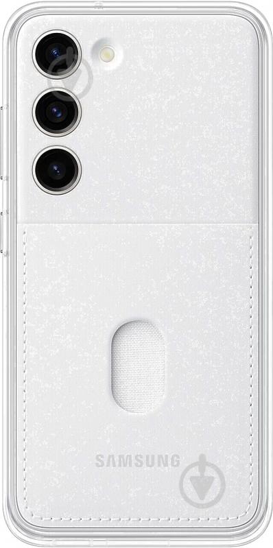 Чехол-бампер Samsung для Galaxy S23 Frame Case White (EF-MS911CWEGRU) - фото 1