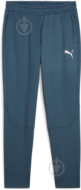 Брюки Puma EVOSTRIPE WARM PANTS DK 68170425 р. L синий - фото 1