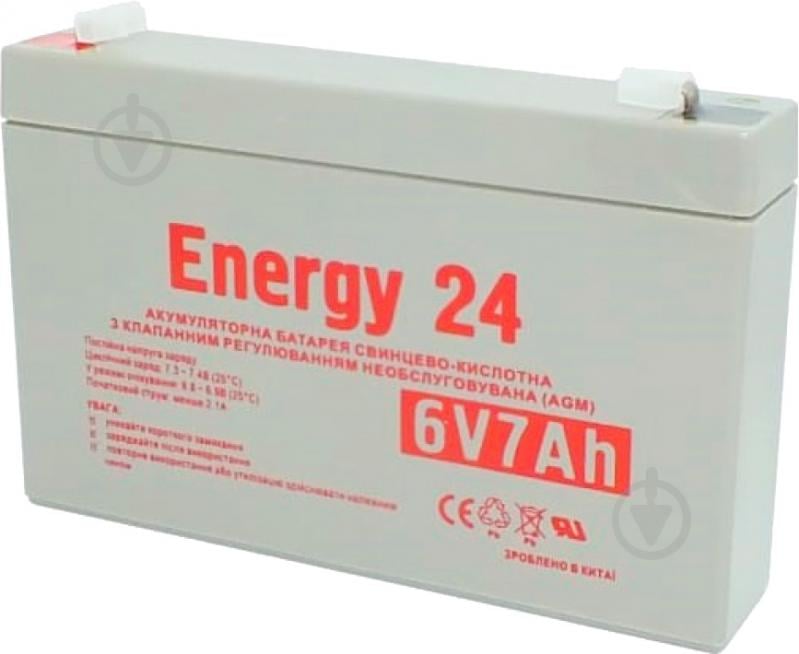 Аккумулятор Energy 24 6V7Ah - фото 1