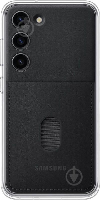 Чехол-бампер Samsung для Galaxy S23 Frame Case Black (EF-MS911CBEGRU) - фото 1 Чехол-бампер Samsung для Galaxy S23 Frame Case Black (EF-MS911CBEGRU) - фото 1