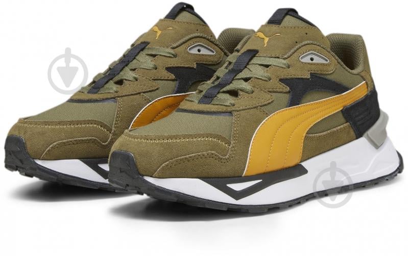 Кросівки чоловічі демісезонні Puma MIRAGE SPORT ASPHALT REMIX 39314802 р.43 зелені - фото 3