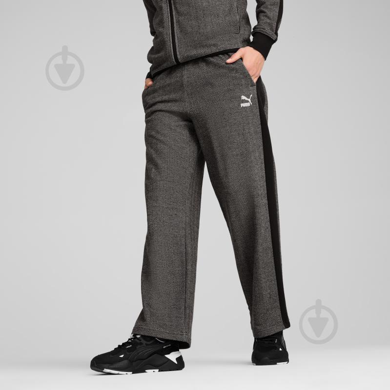 Брюки Puma T7 RELAXED TRACK PANTS 62639801 р. L серый - фото 3