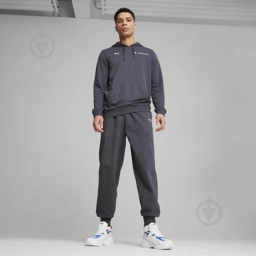 Штани Puma BMW MMS ESS+ PANTS FLEECE 62749906 р. L сірий - фото 5