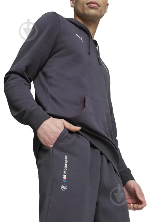 Штани Puma BMW MMS ESS+ PANTS FLEECE 62749906 р. L сірий - фото 6