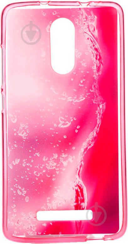 Накладка на корпус BeCover Pink water для Xiaomi Redmi Note 3 - фото 1