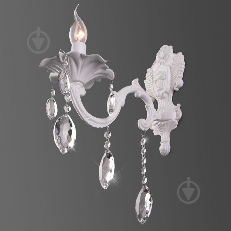 ВИТРИНА! Бра Strotskis Veletta 10108/1 1x60 Вт E14 белый - фото 2 ВИТРИНА! Бра Strotskis Veletta 10108/1 1x60 Вт E14 белый - фото 2