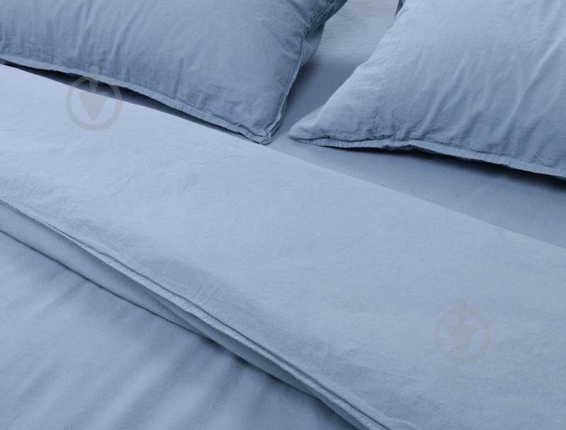 Комплект постільної білизни Natural 2 синій SoundSleep - фото 2 Комплект постільної білизни Natural 2 синій SoundSleep - фото 2