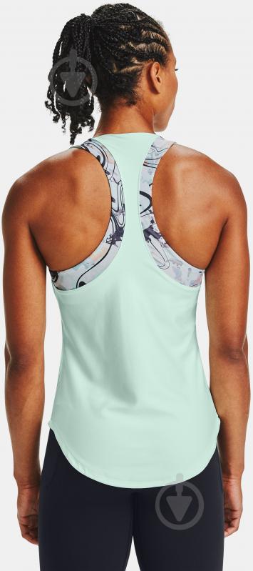 Майка Under Armour Armour Sport Print 2in1 Tank 1359543-403 р.S блакитний - фото 4