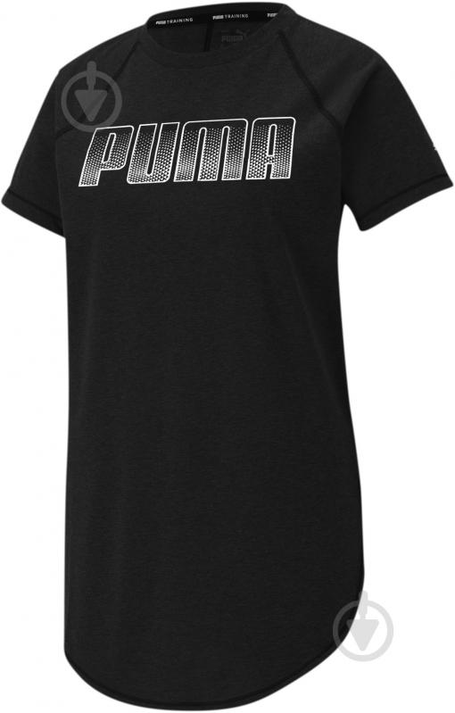 Футболка Puma Train Digital Logo Tee 52037101 р.XS черный - фото 1