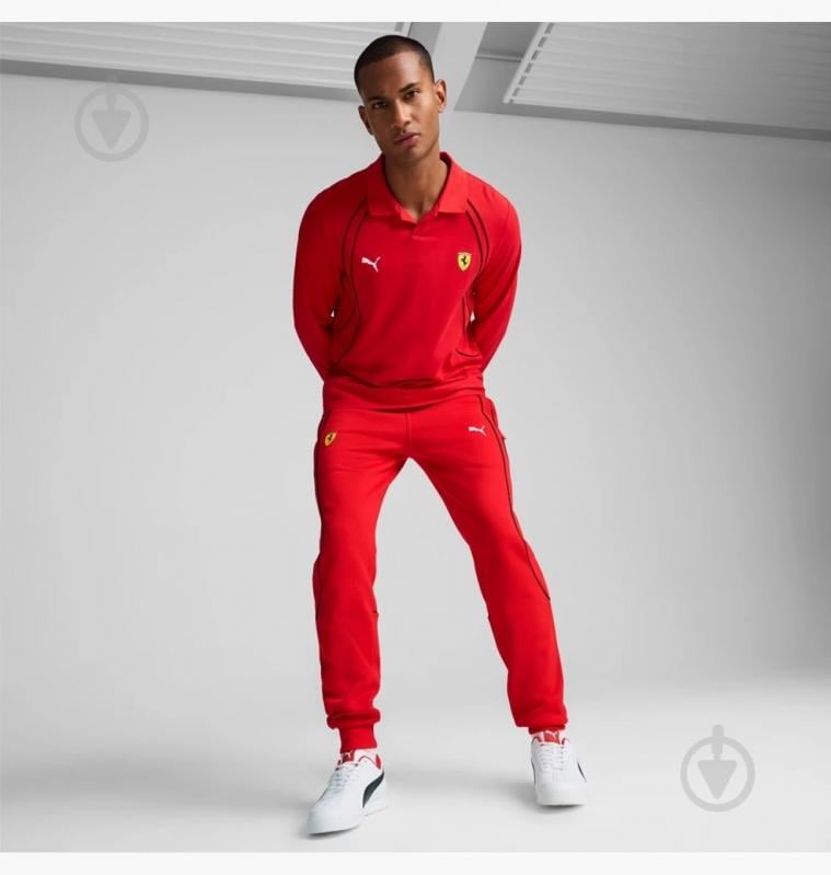 Штани Puma FERRARI RACE PANTS 62704702 р. L червоний - фото 4