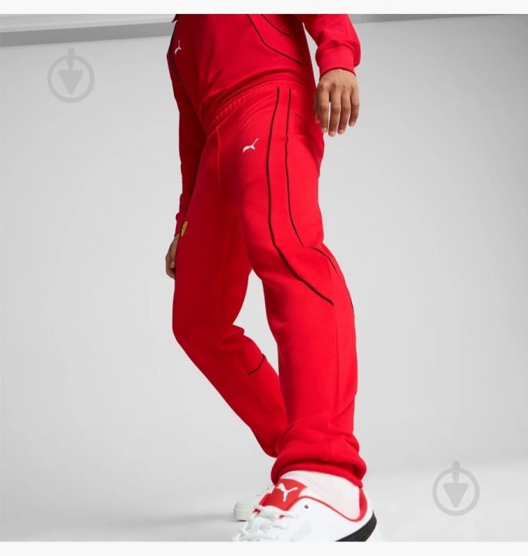 Штани Puma FERRARI RACE PANTS 62704702 р. L червоний - фото 6