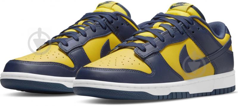 Кроссовки мужские Nike Dunk Low Retro DD1391-700 р.49,5 желто-фиолетовые - фото 1