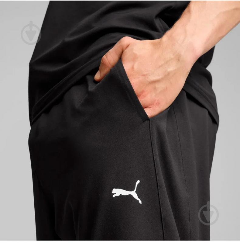 Брюки Puma PUMA FLEX PANELLED TAPERED JOGGER 52570501 р. L черный - фото 5