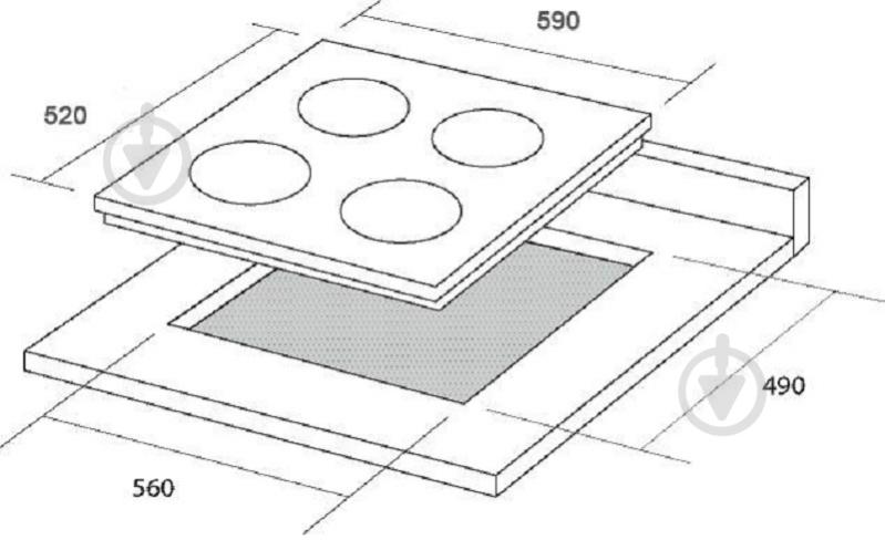 Плита индукционная индукционная Borgio IC 622 FLX SL black - фото 3