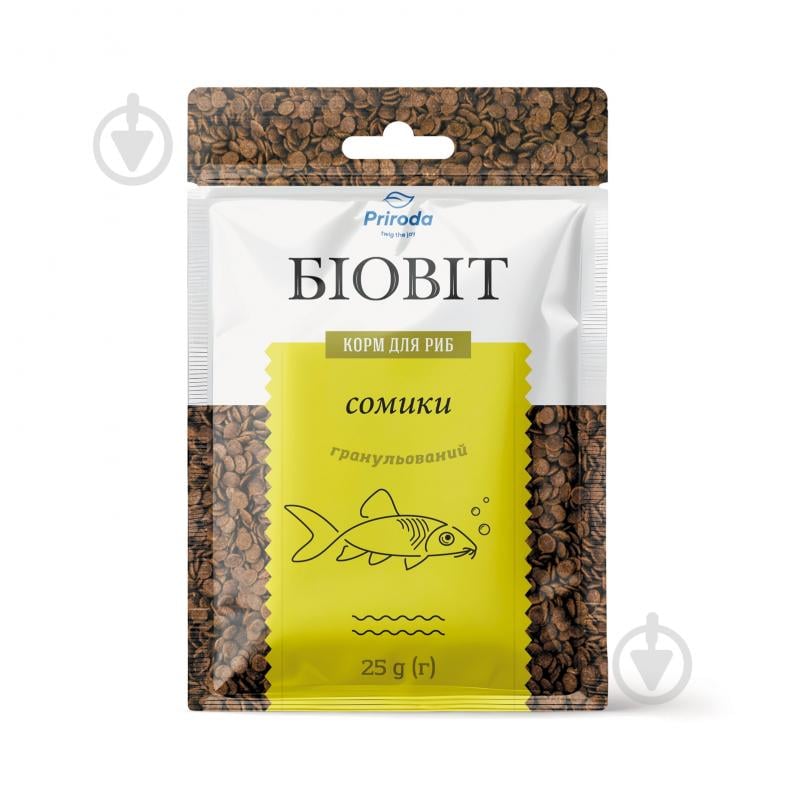 Корм Природа для рыб Биовит Сомики 10г (рыба и рыбные продукты) - фото 1