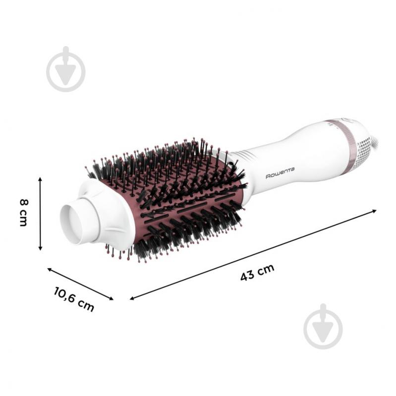 Фен-щітка Rowenta VOLUMIZER OVAL BRUSH CF6135F0 - фото 7