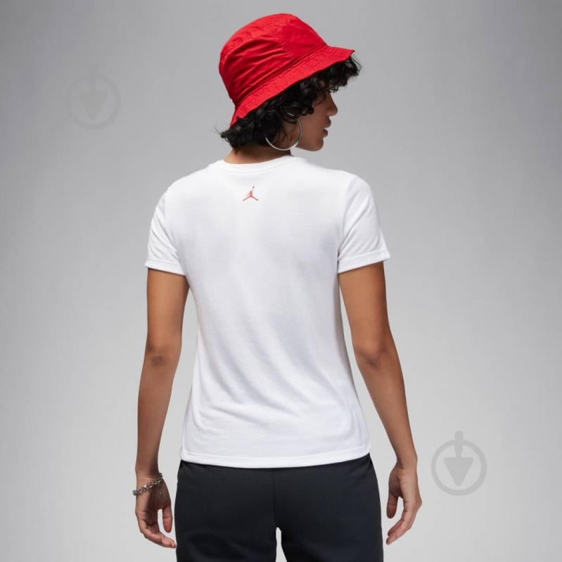 Футболка Jordan W J SS JORDAN SLIM TEE FN5389-100 р.L білий - фото 2