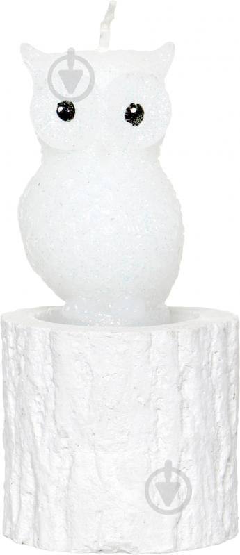 Свеча Сова на пеньке 911086 - фото 1