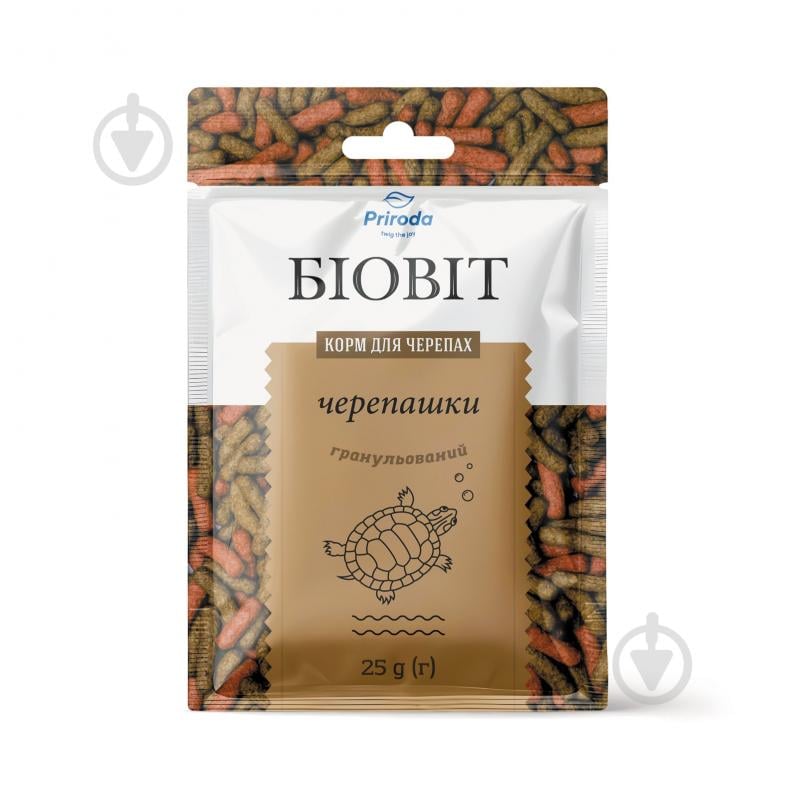 Корм Природа для черепах Биовит Черепашки 10 г (рыба и рыбные продукты) - фото 1 Корм Природа для черепах Биовит Черепашки 10 г (рыба и рыбные продукты) - фото 1