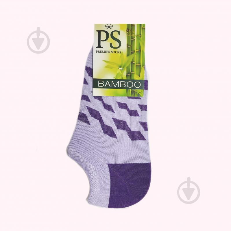 Шкарпетки жіночі Premier Socks Бамбук квадрати р.23-25 в асортименті - фото 3