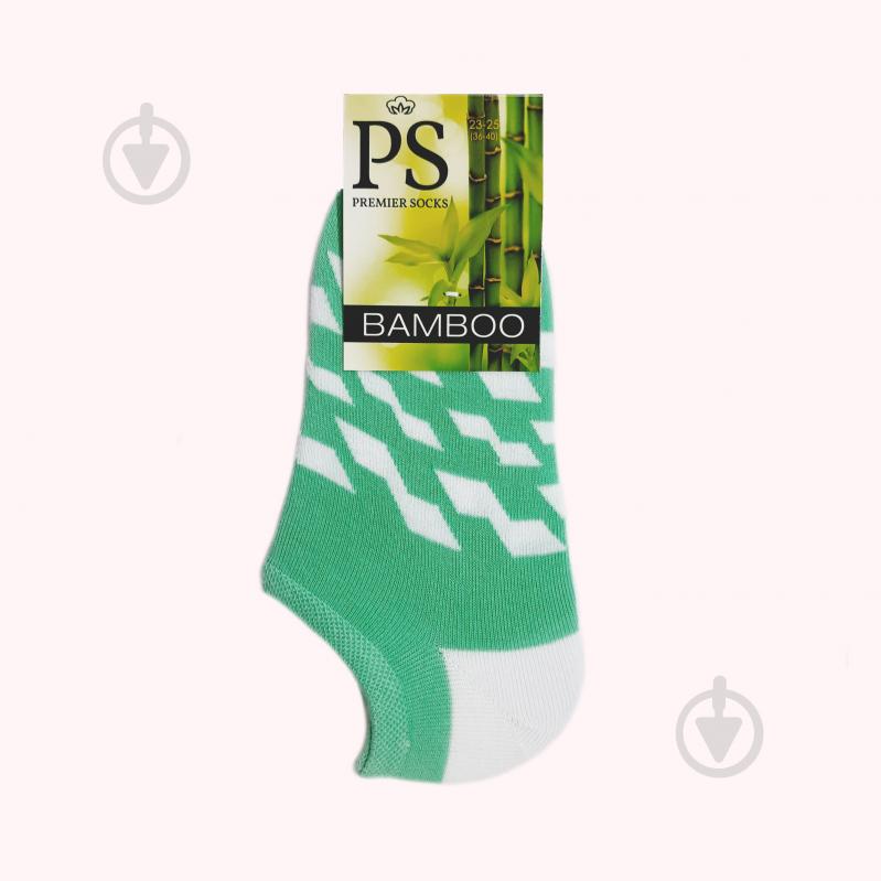 Шкарпетки жіночі Premier Socks Бамбук квадрати р.23-25 в асортименті - фото 5