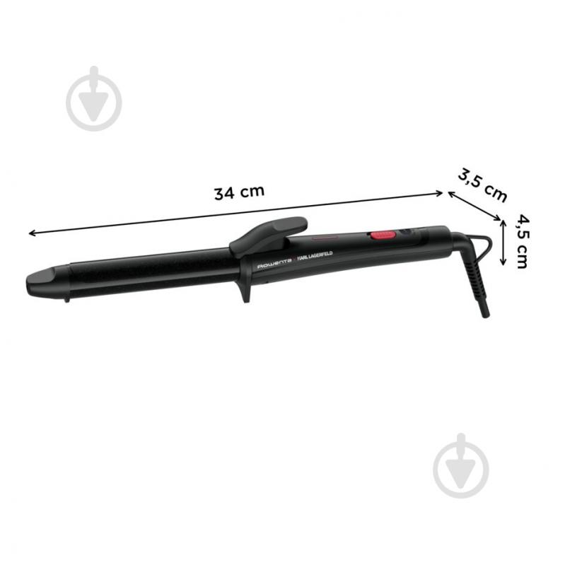 Плойка Rowenta KARL LAGERFELD Curling Tong CF321LF0 - фото 11