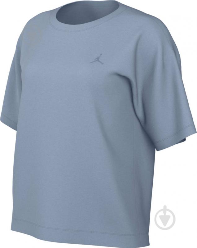 Футболка Jordan W J ESSEN GF TEE CORE 23 FN4500-436 р.XL голубой - фото 6