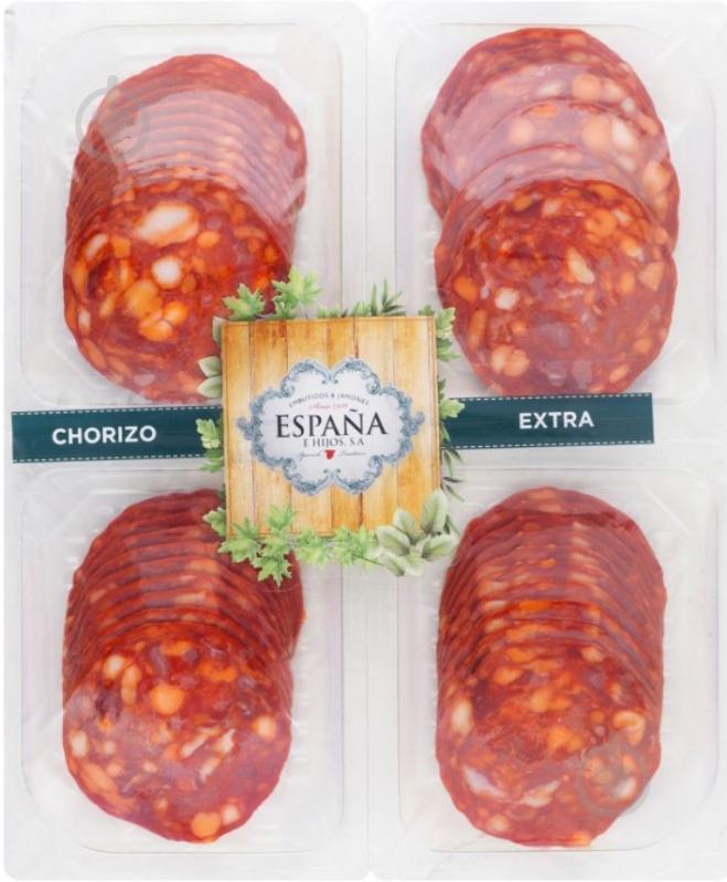 Колбаса Espana Чоризо екстра с/в 4х50 г нарезка - фото 1