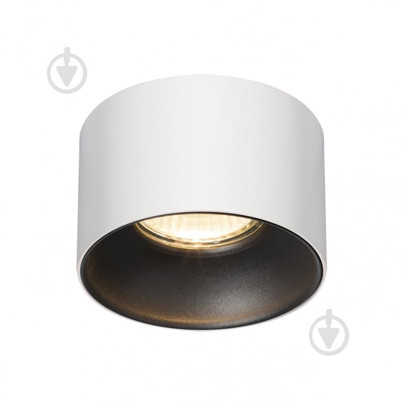 Світильник точковий Eurolamp 30 Вт GU10 чорний із білим LH-GU10(W/B)N3 - фото 2