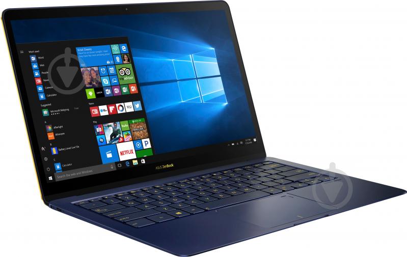 Ноутбук Asus ZenBook 3 Deluxe UX490UA-BE029R 14" (90NB0EI1-M01520) royal blue - фото 2