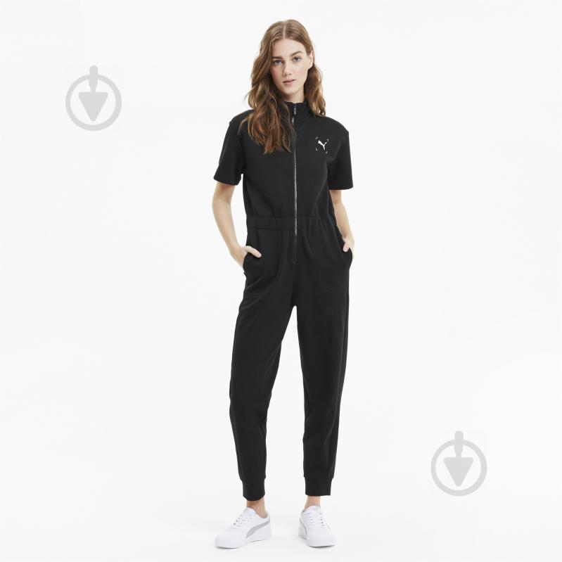 Спортивный костюм Puma Nu-tility Jumpsuit 58355601 р. M черный - фото 5