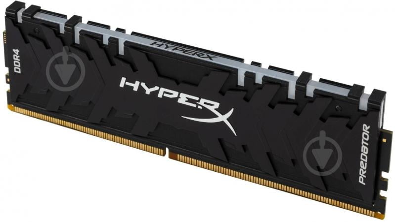 Оперативная память Kingston DDR4 SDRAM 16 GB (1x16GB) 3200 MHz (HX432C16PB3A/16) HyperX Predator RGB Black - фото 4