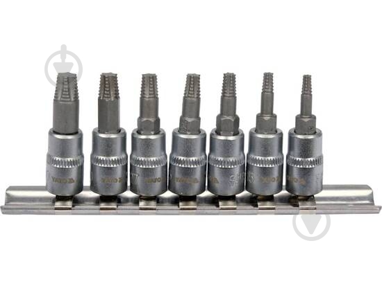 Головка YATO 7 шт. YT-04581 - фото 1 Головка YATO 7 шт. YT-04581 - фото 1