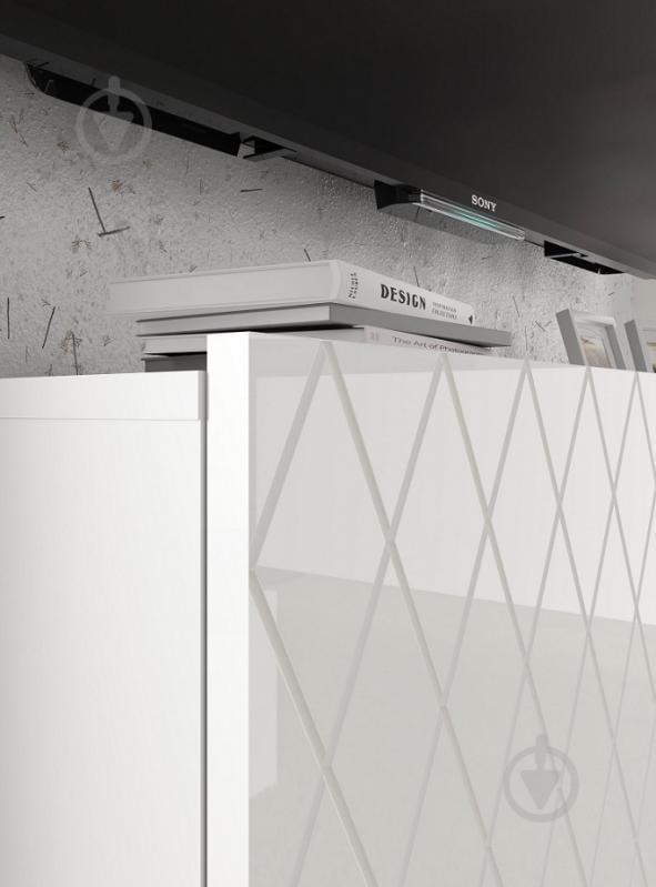 Комод BIM Furniture Diuna HG 1450x900x420 мм черный/белый матовый/белый глянец (DIUNA_COM_145_3D_WM_WG_BL) - фото 9 Комод BIM Furniture Diuna HG 1450x900x420 мм черный/белый матовый/белый глянец (DIUNA_COM_145_3D_WM_WG_BL) - фото 9
