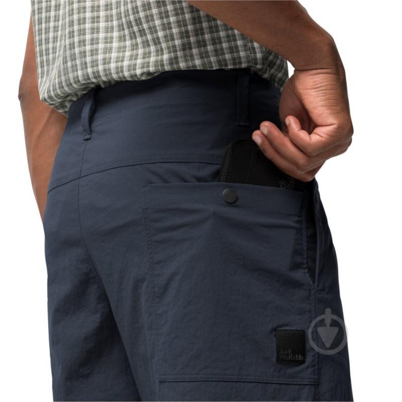 Шорти Jack Wolfskin DESERT SHORTS M 1508341_1010 р. 46 синій - фото 4 Шорти Jack Wolfskin DESERT SHORTS M 1508341_1010 р. 46 синій - фото 4