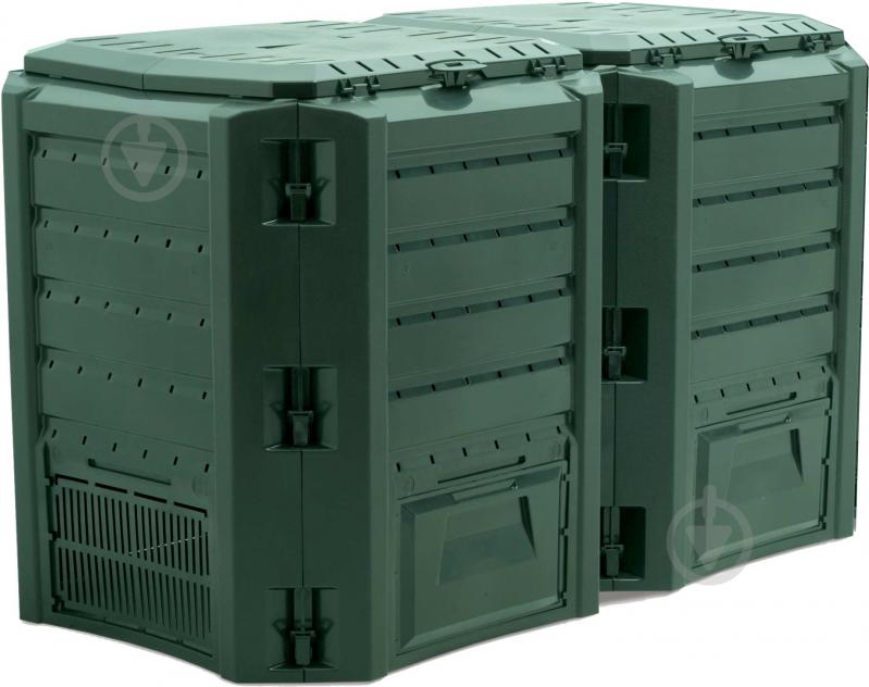 Компостер Prosperplast module compogreen 800 л зелений - фото 1 Компостер Prosperplast module compogreen 800 л зелений - фото 1