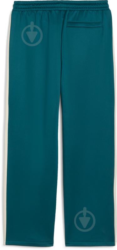 Штани Puma T7 ICONIC STRAIGHT TRACK PANTS PT 62541222 р. M зелений - фото 2