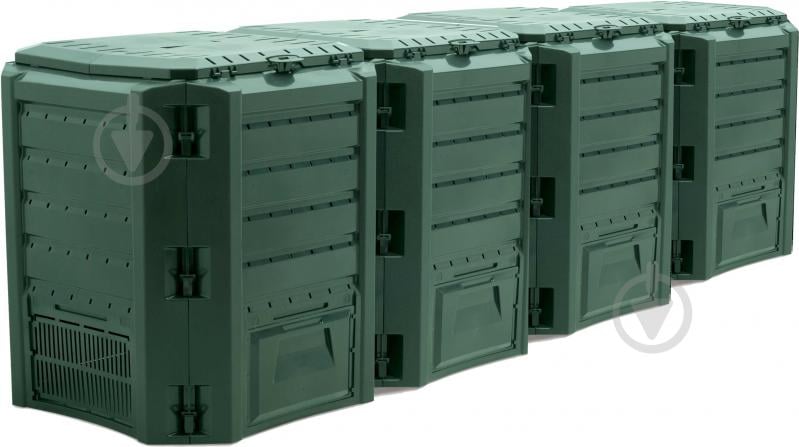 Компостер Prosperplast module compogreen 1600 л зелений - фото 1