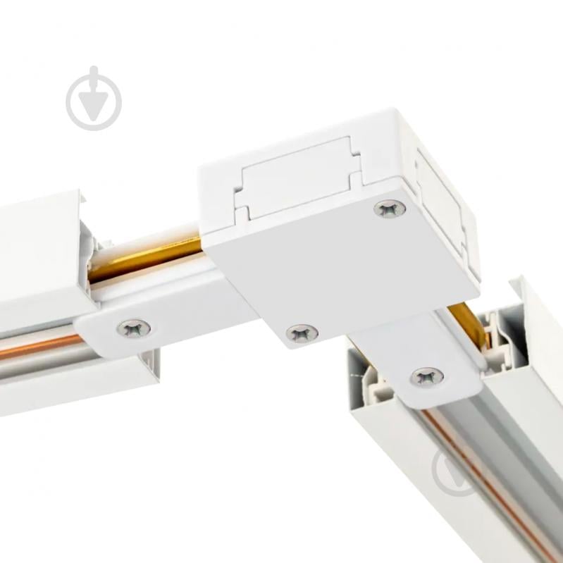 Коннектор Eurolamp для шинопровода белый CNCTR-TR(white)C - фото 2