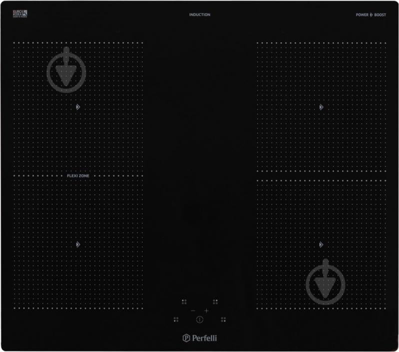 Варильна поверхня електрична Perfelli HI 674 BL - фото 1