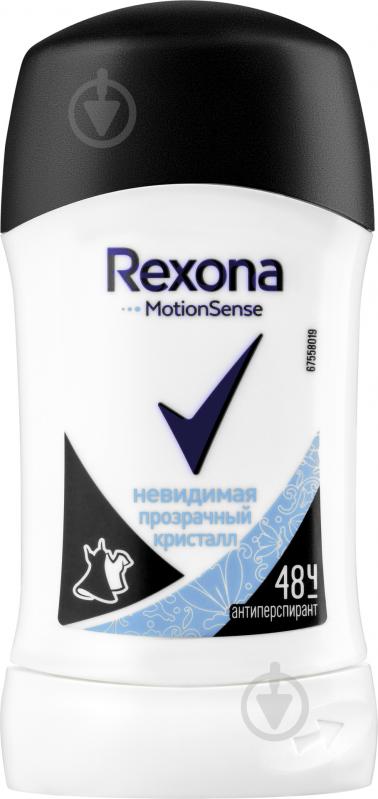 Антиперспирант для женщин Rexona Невидима Прозорий кристал 40 мл - фото 1